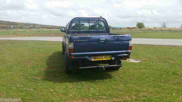2001 MITSUBISHI L200 2.5TD GL 4WD BLUE 12 months mot