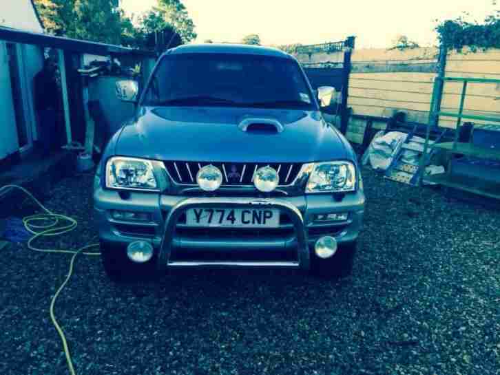 2001 L200 ANIMAL LWB 4WD BLUE