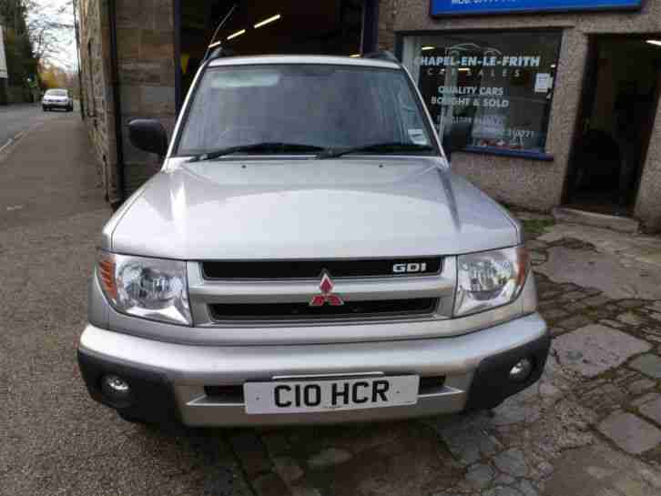2001 MITSUBISHI SHOGUN PININ GDI ELEGANCE SILVER