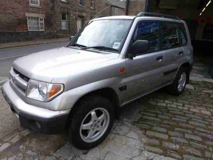 2001 MITSUBISHI SHOGUN PININ GDI ELEGANCE SILVER