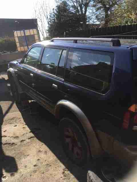 2001 SHOGUN SPORT BLUE (Spares or