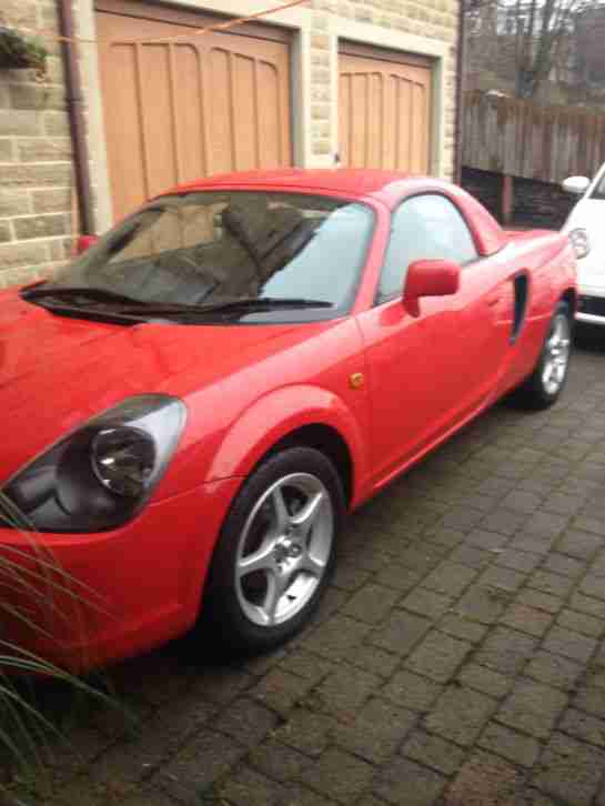 2001 MK3 Red Toyota mr2 1 LADY owner & only 17 thousand miles