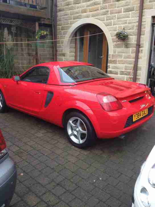 2001 MK3 Red Toyota mr2 1 LADY owner & only 17 thousand miles