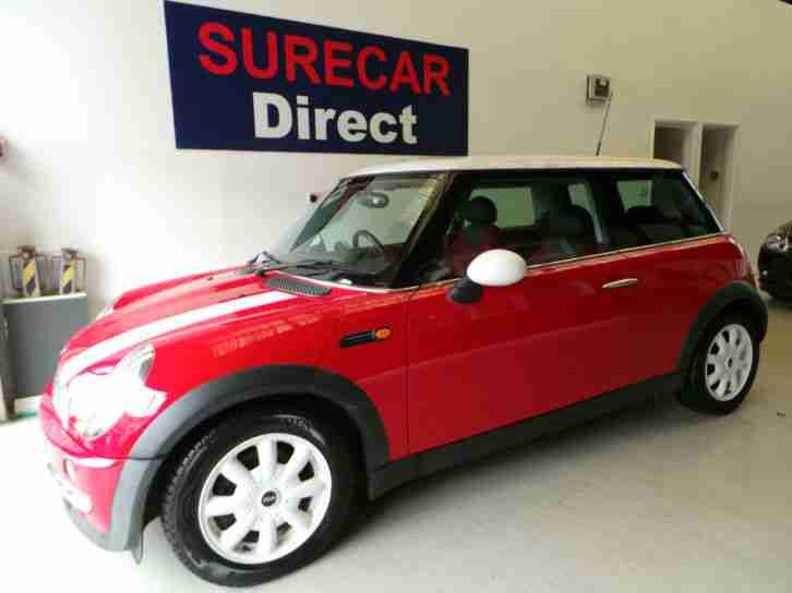 2001 1.6i Cooper 3dr Red White 87k Great