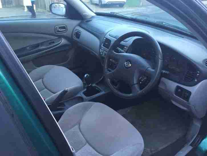 2001 NISSAN ALMERA SE GREEN