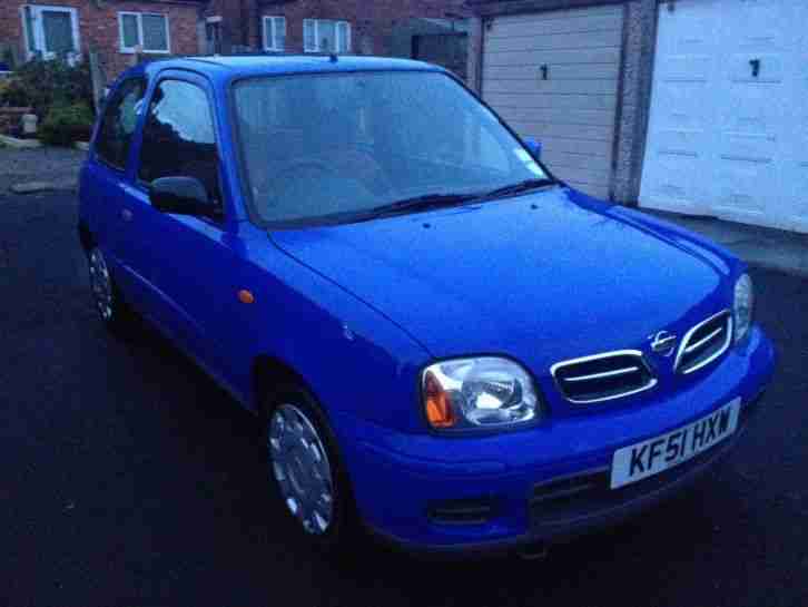 2001 MICRA ACTIV SPORT BLUE 3 DOOR