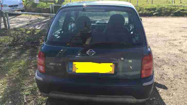 2001 NISSAN MICRA S BLUE