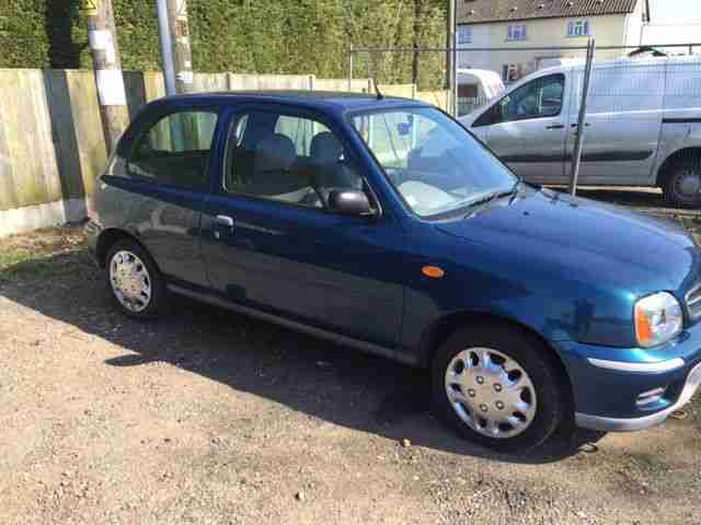 2001 NISSAN MICRA S BLUE