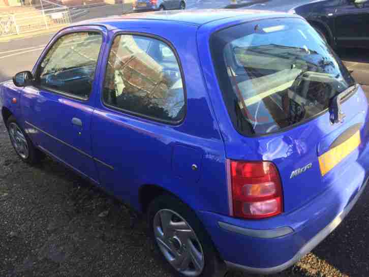 2001 NISSAN MICRA VIBE BLUE