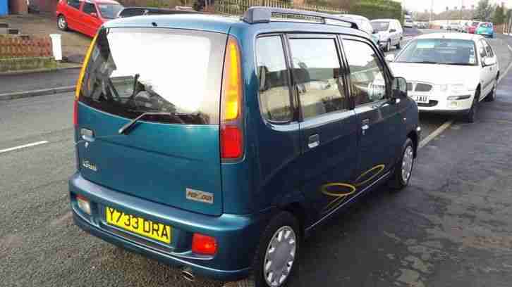 2001 PERODUA KENARI GX GREEN **27000 miles**