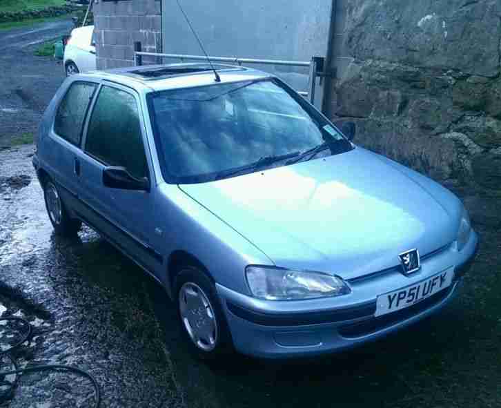 2001 PEUGEOT 106 INDEPENDENCE SILVER