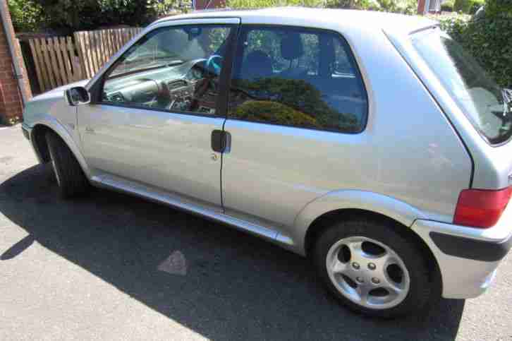 2001 PEUGEOT 106XR QUIKSILVER 1.4 SILVER AWESOME CONDITION WITH POWER STEERING