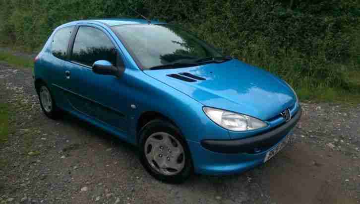 Peugeot 206. Peugeot car from United Kingdom