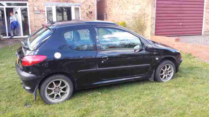 2001 PEUGEOT 206 LX BLACK