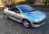 2001 PEUGEOT 206CC Hardtop Convertible Moonstone Blue