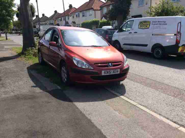 2001 PEUGEOT 307 LX 16V RED