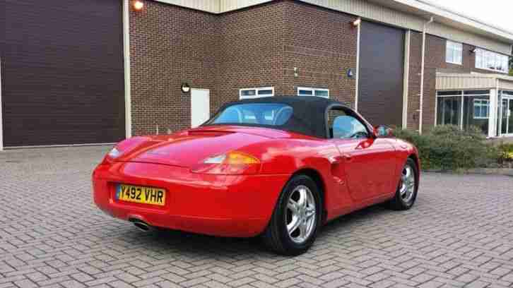 2001 BOXSTER GUARDSMAN RED