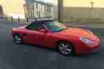 2001 BOXSTER RED 2.7 CONVERTIBLE HPI