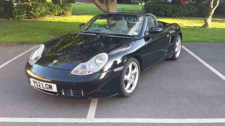 2001 PORSCHE BOXSTER S BLACK