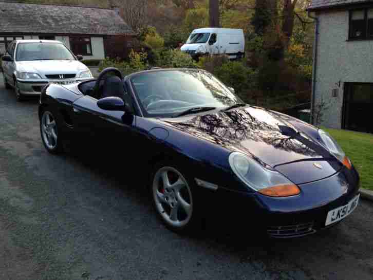 2001 PORSCHE BOXSTER S BLUE WITH A FULL HISTORY GRAB A BARGAIN!