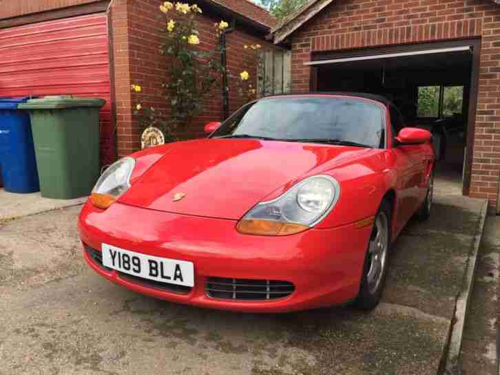 2001 BOXSTER S RED