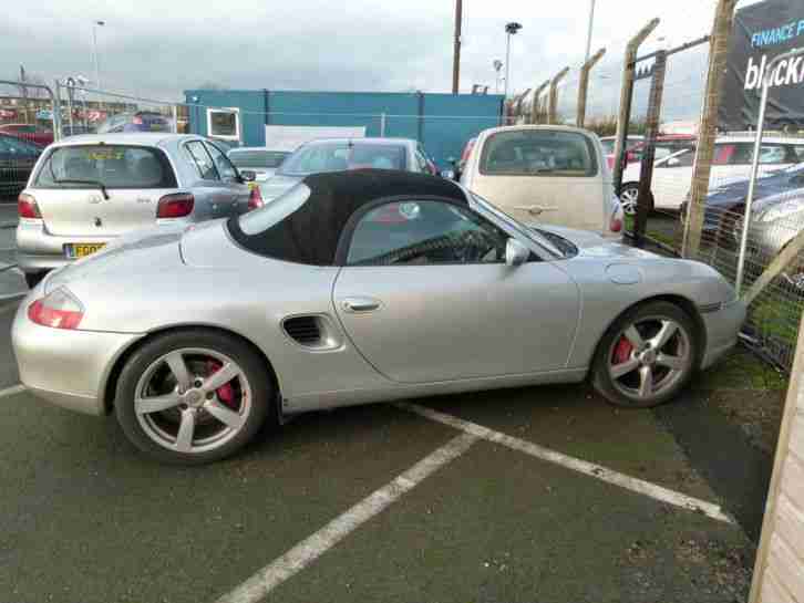 2001 PORSCHE BOXSTER S SILVER