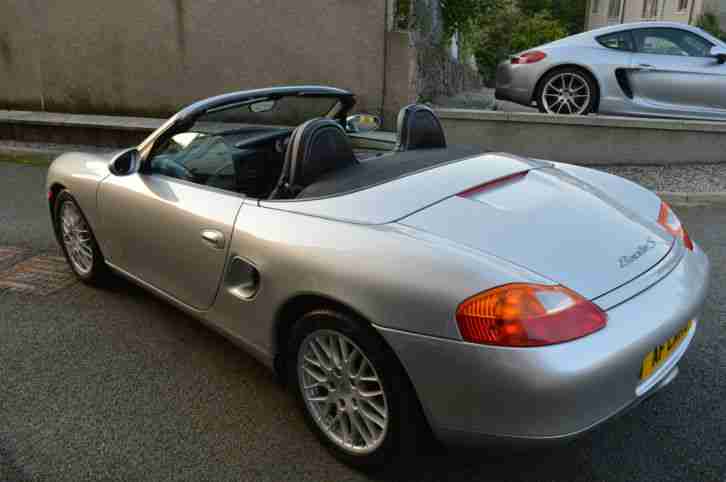 2001 BOXSTER S SILVER, LOW MILEAGE,