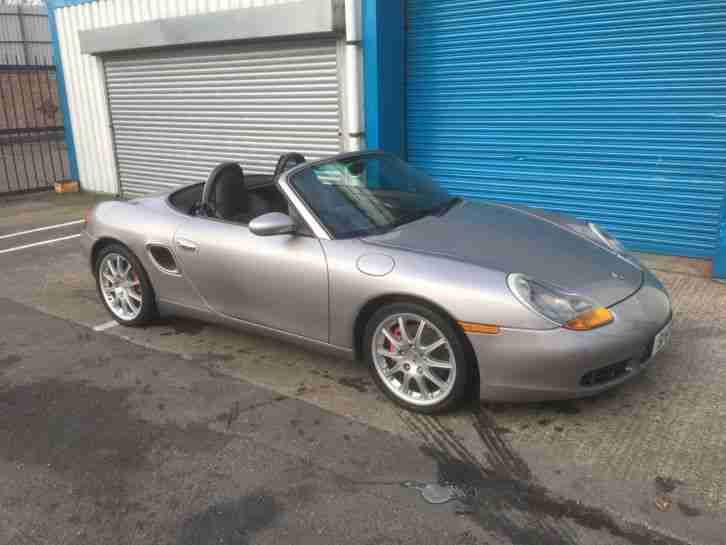 2001 BOXSTER S TIPTRONIC SILVER 3.2