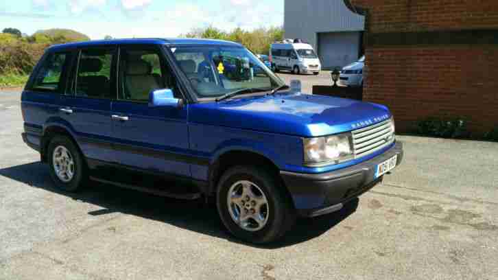 2001 RANGE ROVER P38 2.5 DT BLUE 4X4 125K MILES GREAT CONDITION AIR SUSPENSION