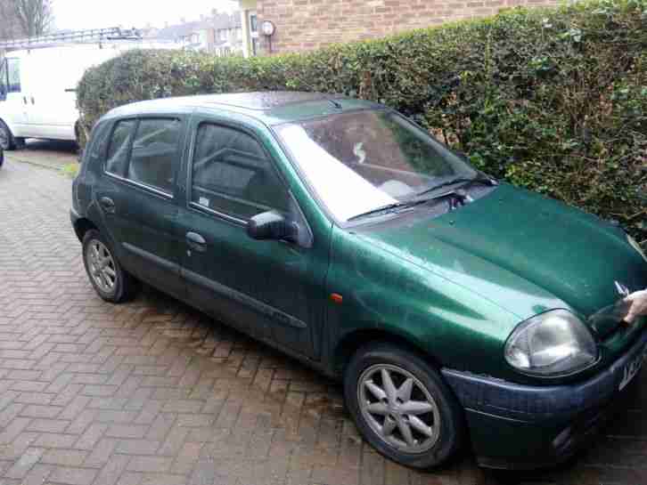 Renault CLIO. Renault car from United Kingdom