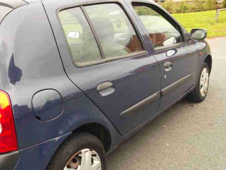 2001 RENAULT CLIO AUTHENTIQUE 1.1cc 5 DOOR ONLY 79K NICE CAR INSIDE AND OUT
