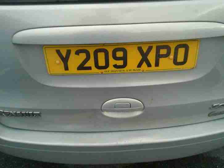 2001 RENAULT MEGANE SCENIC DYNAMIQUE+ SILVER spares or repair