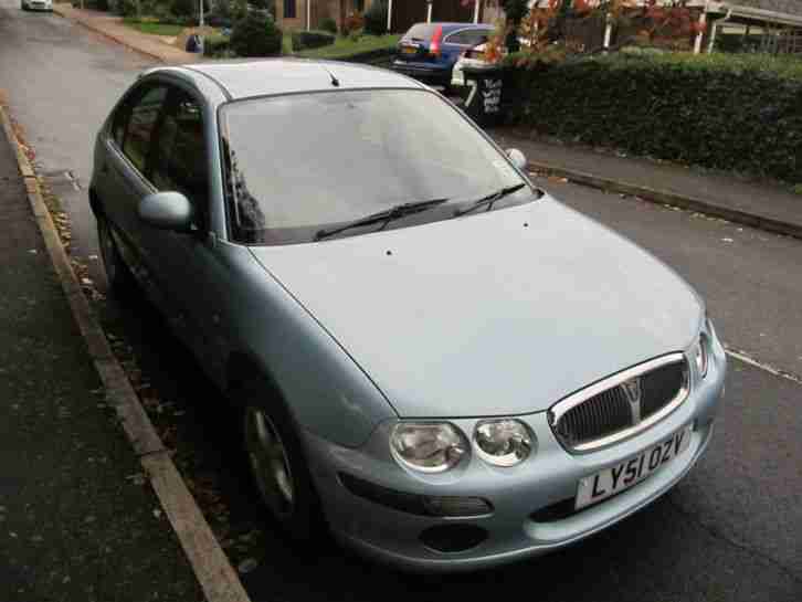 2001 ROVER 25 IL 16V BLUE 44000 miles one owner 1.4 MOT 11 months lovely drive