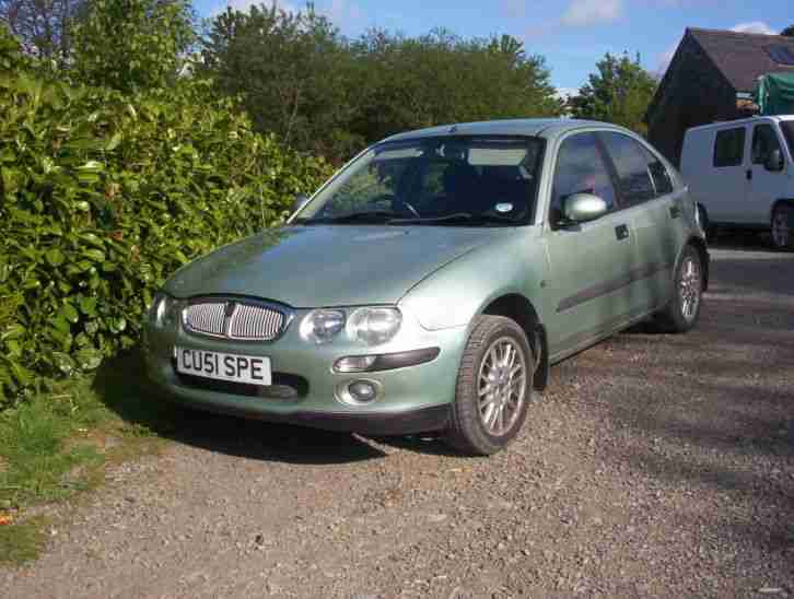 2001 ROVER 25 IMPRESSION S GREEN