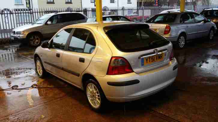 2001 ROVER 25 IMPRESSION S SILVER MOT NOV 2015 FSH NICE CLEAN CAR PX WELCOME