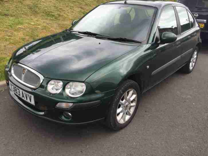2001 ROVER 25 IS TURBO DIESEL TD GREEN MOT DRIVES WELL, WORK HORSE CONDITION