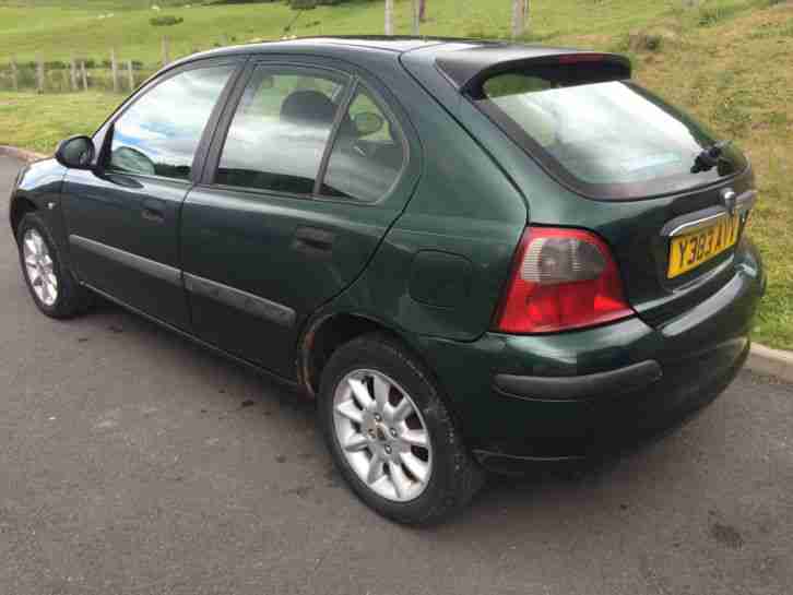 2001 ROVER 25 IS TURBO DIESEL TD GREEN MOT DRIVES WELL, WORK HORSE CONDITION