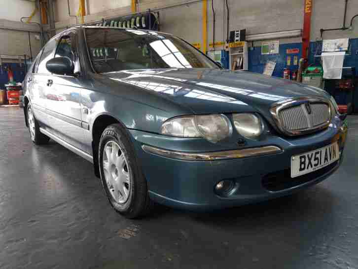 2001 ROVER 45 CLASSIC 16V BLUE 4dr SALOON 1800cc LONG MOT CLEARANCE SALE BARGAIN