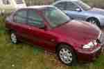 2001 ROVER 45 IE 16V RED