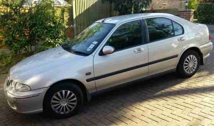 2001 ROVER 45 IMPRESSION SILVER