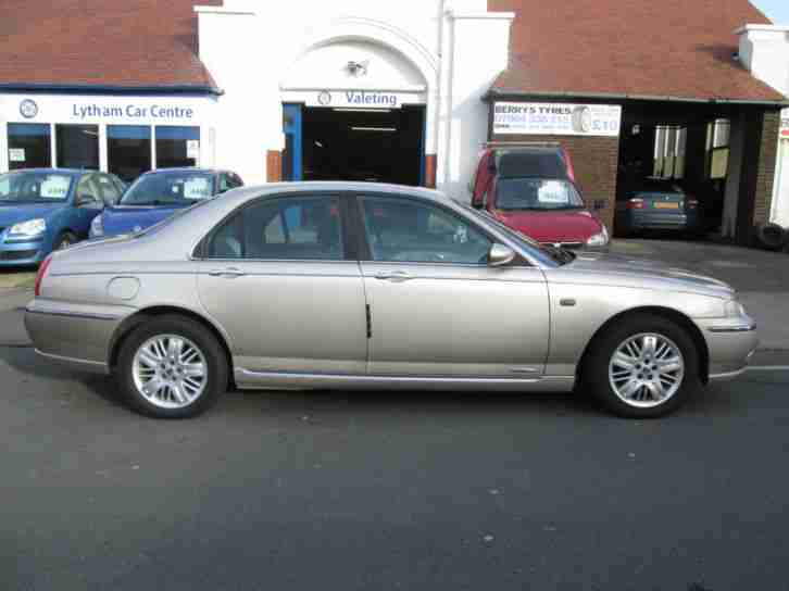 2001 ROVER 75 2.0 V6 CLUB SE AUTOMATIC FINISHED IN SAHARA GOLD WITH GREY VELOUR