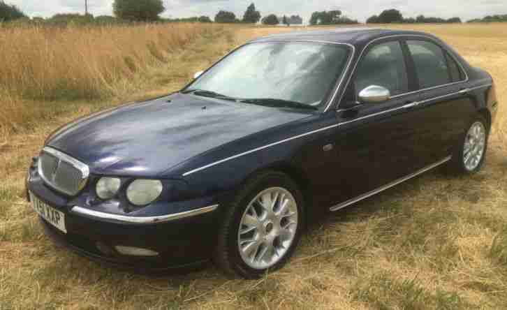 2001 ROVER 75 2.5 V6 CONNOISSEUR SE GENUINE 46,000 MILES LONG MOT RUNS DRIVES A1