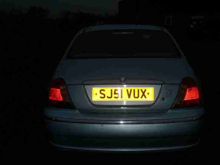 2001 ROVER 75 CLUB BLUE[SPARES OR REPAIR]