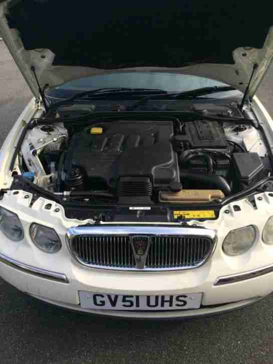 2001 ROVER 75 CLUB CDT AUTO WHITE