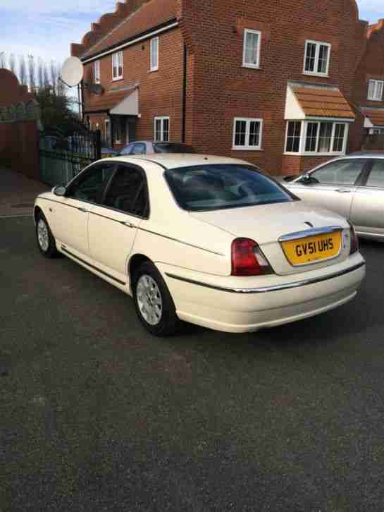 2001 ROVER 75 CLUB CDT AUTO WHITE