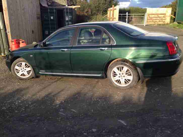2001 ROVER 75 CLUB CDT SE BRITISH RACING GREEN Offered as Spares or Repair