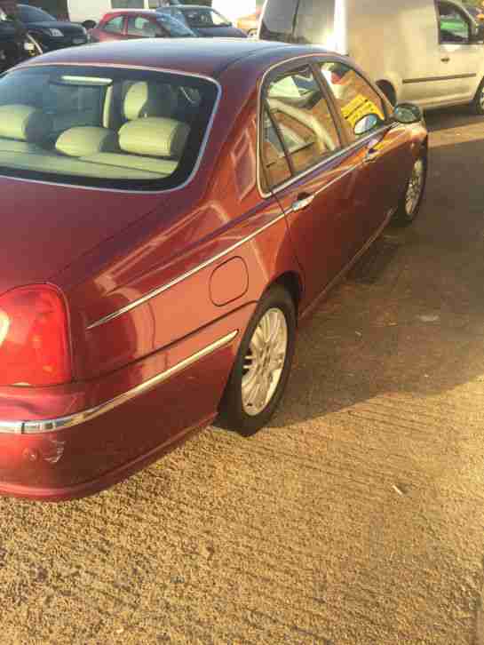 2001 ROVER 75 CLUB CDT SE RED BMW DIESEL ENGINE AUGUST MOT
