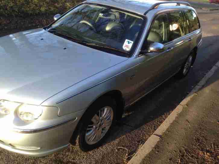 2001 ROVER 75 CONNOISSEUR SE CDT TOUR ESTATE SILVER AUTO