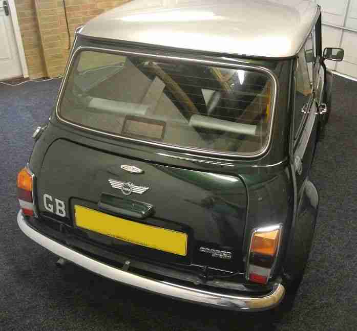2001 ROVER MINI CLASSIC COOPER S 500 GREEN SPORT S 500 39K 1 OWNER