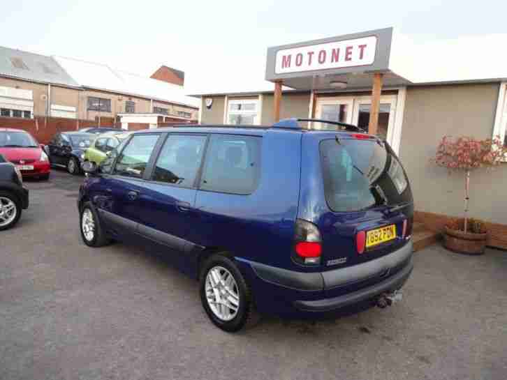 2001 Renault Grand Espace RENAULT ESPACEDIESEL7 SEATER 5 door MPV